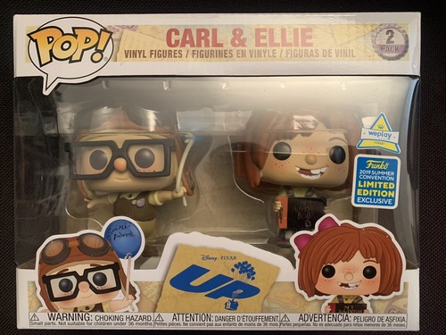 FUNKO POP DISNEY UP CARL \u0026 ELLIE 2-PACK 