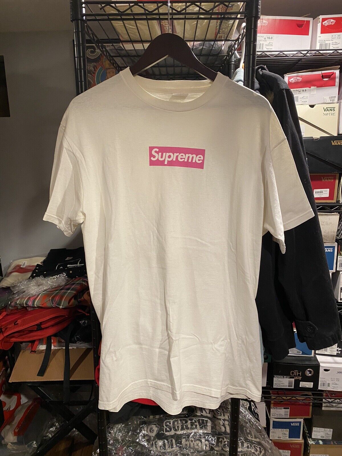 Supreme x Louis Vuitton Box Logo Tee White – RIF LA