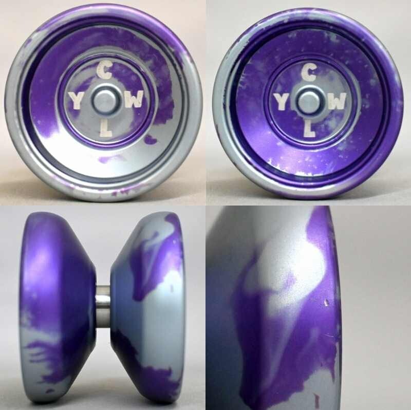 Clyw Yo-yo Yoyo Sasquatch Silver x Purple Splash Used | eBay