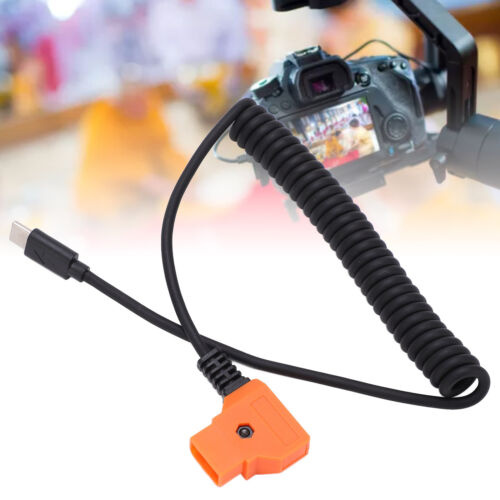 USB C Phone Tablet Device Universal Type C to D Tap Power Cable for Camera New - Picture 2 of 12