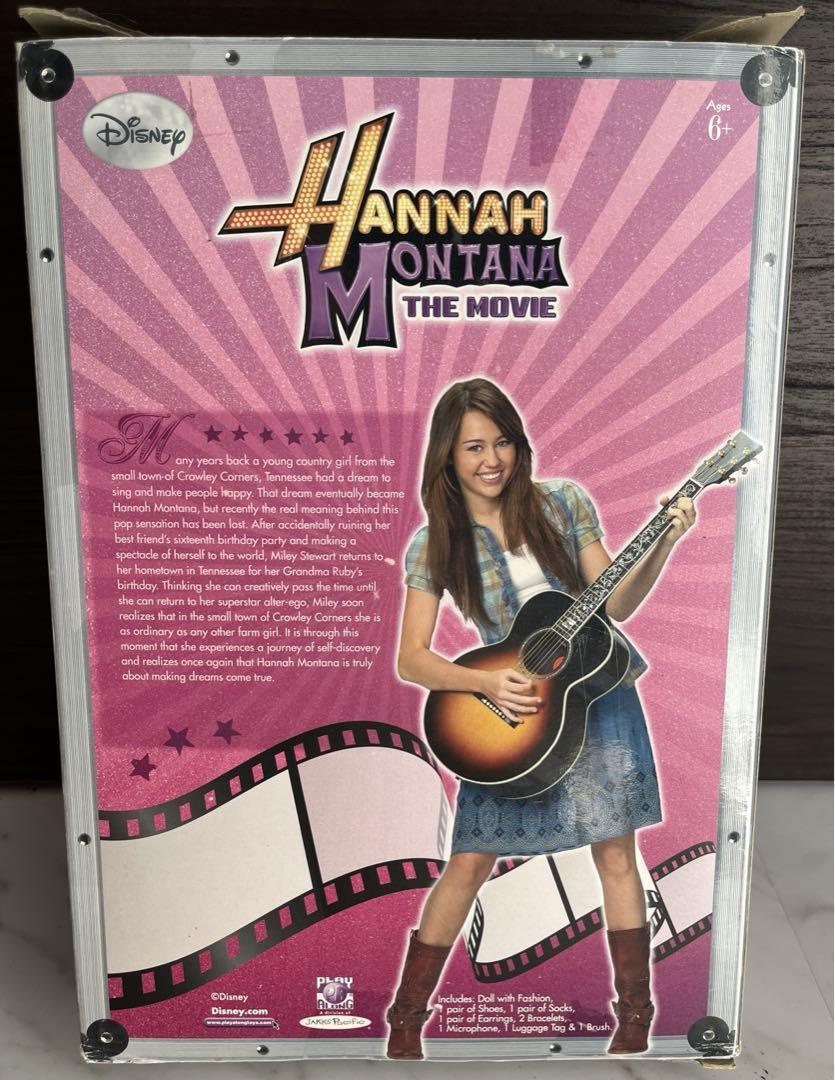 未開封品Hannah Montana フィギュア Doll 人形 バービーレア品 Disney Hannah Montanna Secret Celebrity Popstar Doll 2007