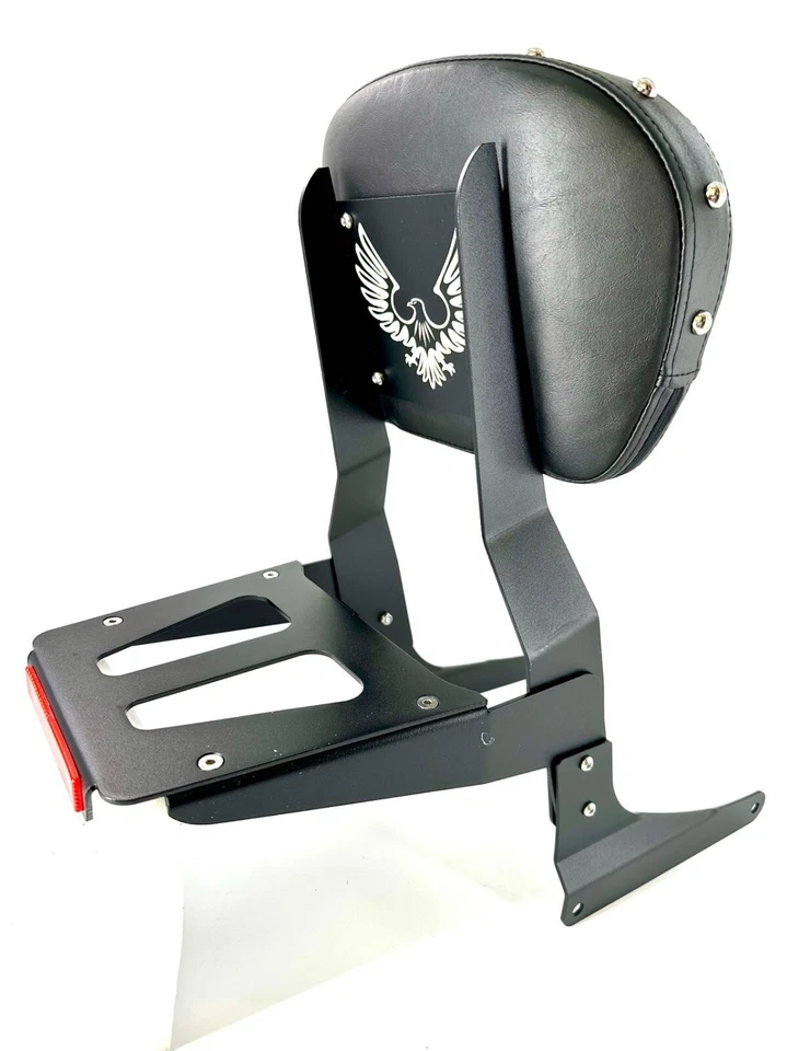 NUEVO STUD Sissy Bar respaldo y portaequipajes 4 Kawasaki Vulcan 500 VN EN 1990-09 Foto 4 de 4