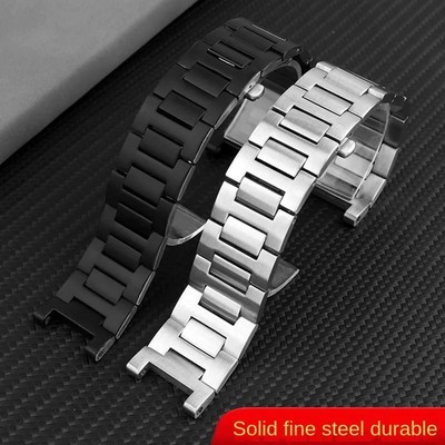 Faltschließe Uhrenarmband passend für Cartier Pasha Serie Edelstahl...
