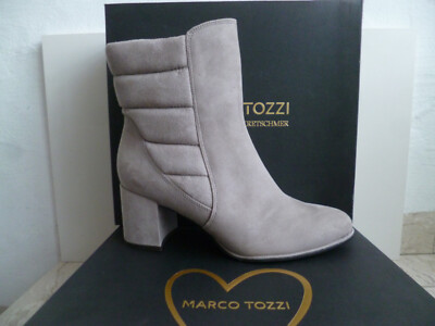 Marco Tozzi Boots Ankle Boots Shoes Taupe Gray 25310