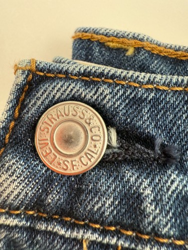 Levi's Premium Women Ribcage Straight Ankle Tailored Jeans 25x27 Blue NWT - Picture 6 of 15