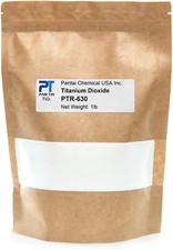 Pure Titanium Dioxide Cosmetic Grade Pigment Colorant Resealable Pouch PTR-630