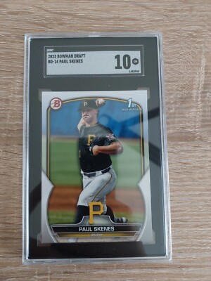 Paul Skenes Bowman Draft 2023 Rookie Card 1st SGC PSA 10