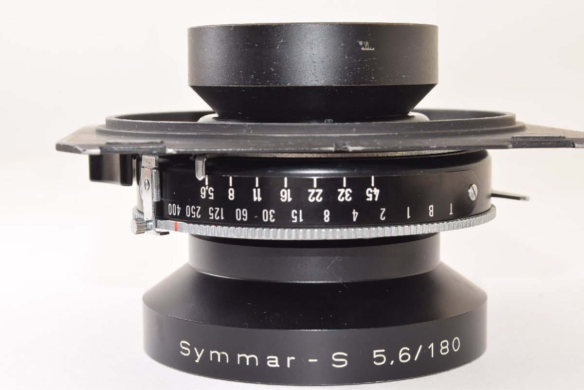 SCHNEIDER-KREUZNACH SYMMAR-S 180MM F5.6 LARGE FORMAT LENS SCHNEIDER-KREUZNACH SYMMAR-S 180MM F5.6 LARGE FORMAT LENS