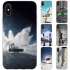 dessana Winter Sport Schutz Hülle Case Handy Tasche passend für Apple