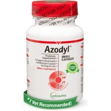 Vetoquinol Azodyl Kidney Health Supplement for Dogs & Cats, 90ct - Probiotic Pet
