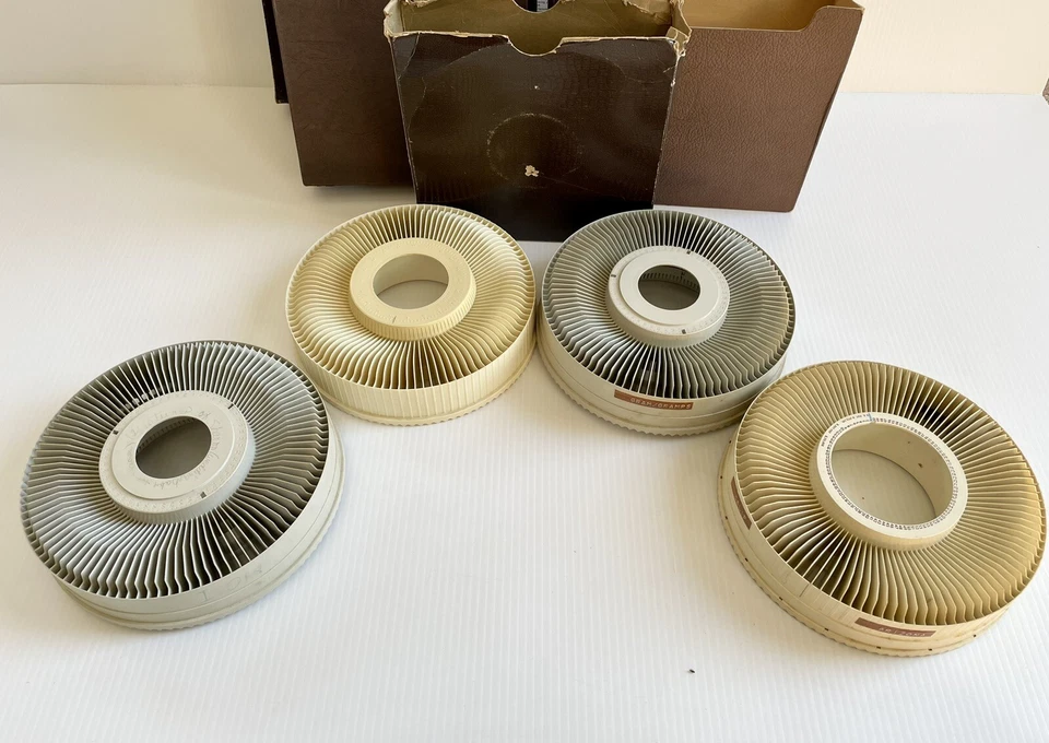 Lote Mixto 7 Carruseles Bandeja Deslizable 100 De Colección - Aserraderos, Keystone, Yankee con Cajas Foto 3 de 4