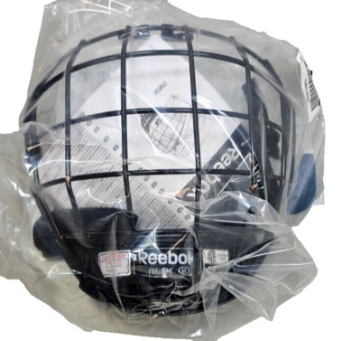 Reebok FM5K Hockey Cage, Black, Medium, Chin Strap included, Women, New
