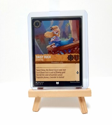 Disney Lorcana Daisy Duck Lovely Lady 6 Ursulas Return Near Mint Uncommon Foil