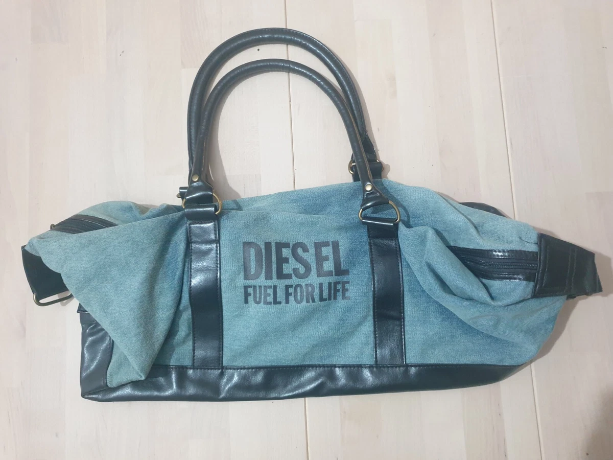 Borsa Diesel Denim Casual Sac Vintage Jeans Fuel for Life (Come