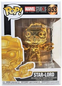 star lord chrome funko pop