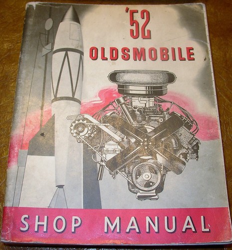 1952 52 OLDSMOBILE Shop Manual Deluxe 88 Super 98 Holiday Convertible Original - Picture 2 of 7