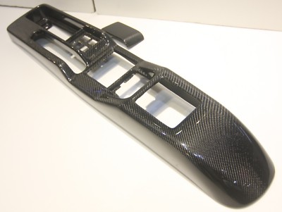 Carbon Fiber Center Control Console Panel Interior Fit Ferrari