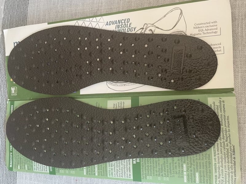 Nikken MAGSTEPS For Women’s and Men’s Shoes, 2021 Insoles