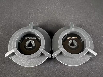 1 Pair Pro 1/4'' STUDER A80 A810 Etc NAB Adapters For Reel To Reel Tape Recorders