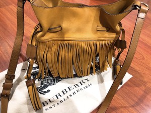 burberry fringed bag