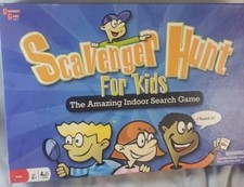 Scavenger Hunt For Kids Indoor Search Board Card Game University Games