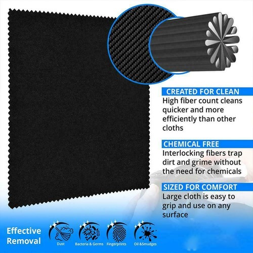 Microfiber computer screen cleaning cloth 14*14CM /HOT - Picture 4 of 11
