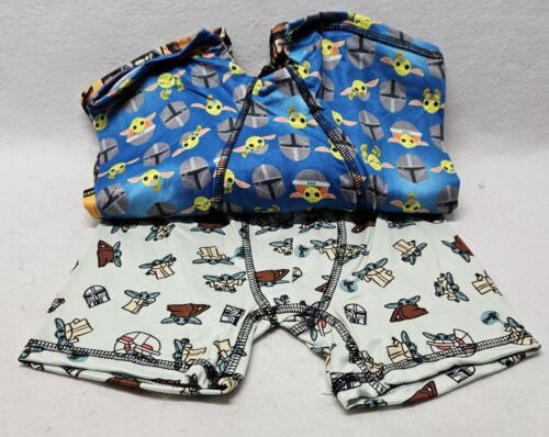 Star Wars The Mandalorian Boys' Athletic Boxer Briefs , 4-Pack, Size 6/New - Picture 5 of 10