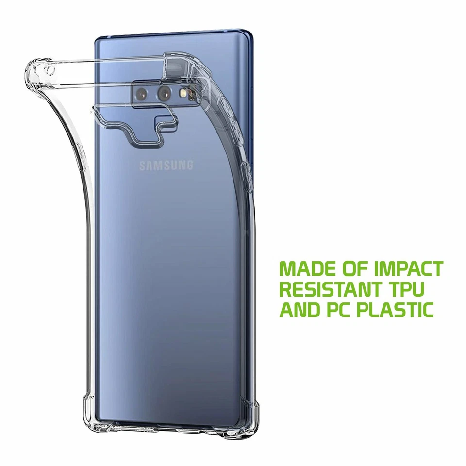 Shockproof and Scratch Resistant Case for Samsung Galaxy Note 9 by Cellet Clear. - Image 3 of 4