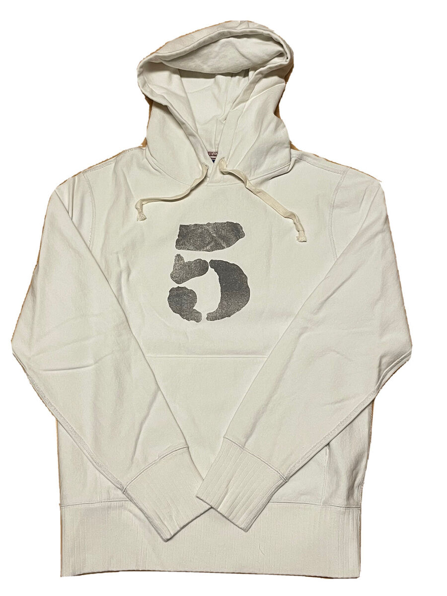 Champion x Todd Snyder Number 5 Hoodie Sweatshirt White Champion x Todd Snyder Number 5 Hoodie Sweatshirt White