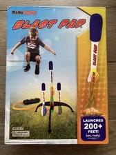 Blast Pad Rocket Launcher Shoots Over 200 Feet High New With Open Box