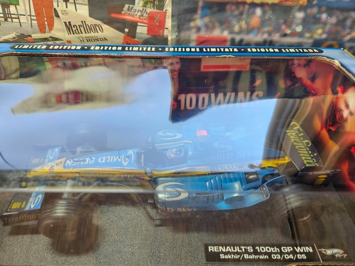 1/18 Renault F1 R25 Fernando Alonso 2005 WC 100 Wins 