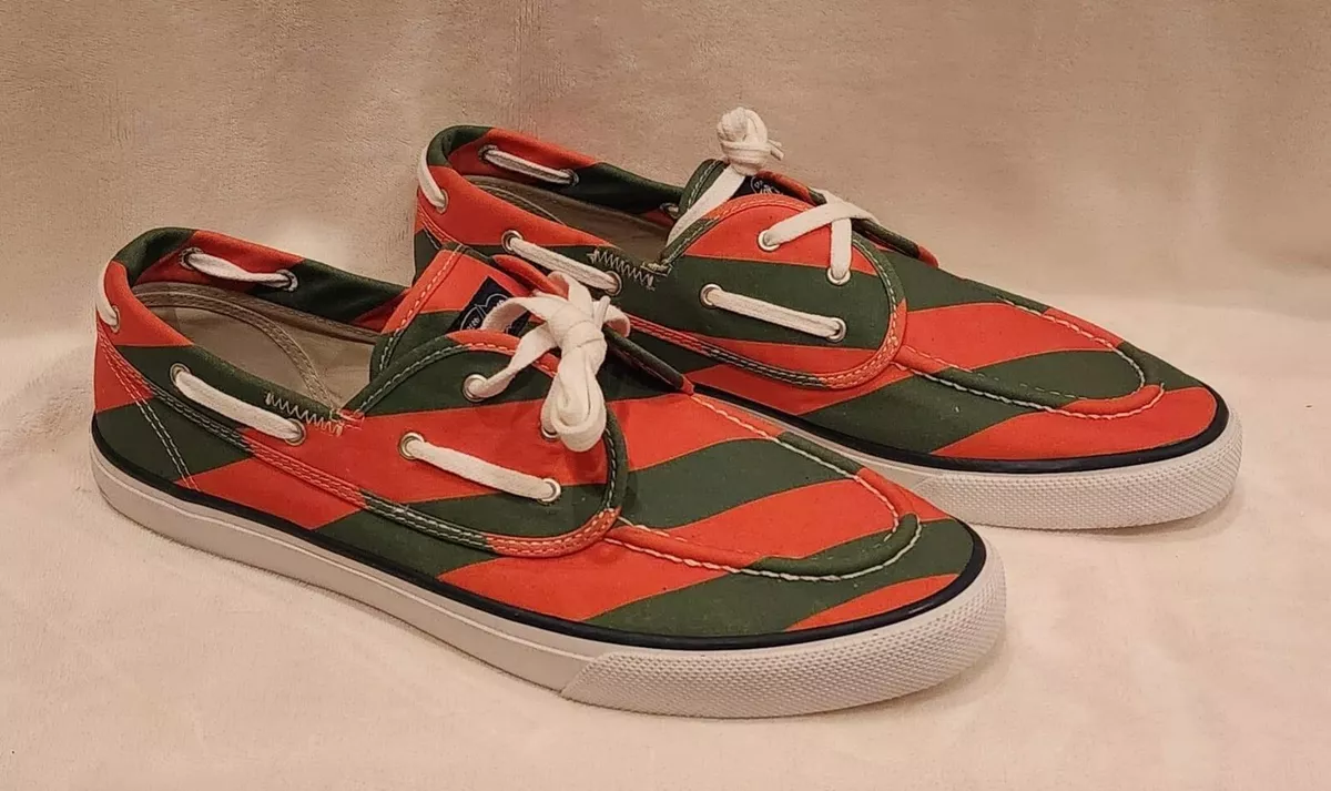 Sperry striped sneakers store