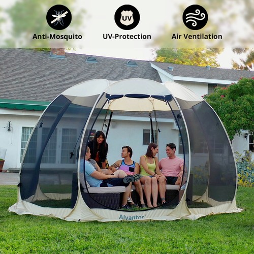 Alvantor Screen House Room Mesh Tent Camping Canopy Pop Up Patio Gazebo - Picture 43 of 59