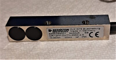 BERNSTEIN  Retroreflective Sensors  12x12x55mm Photo Sensor  # OR12FF-DHTN-0050