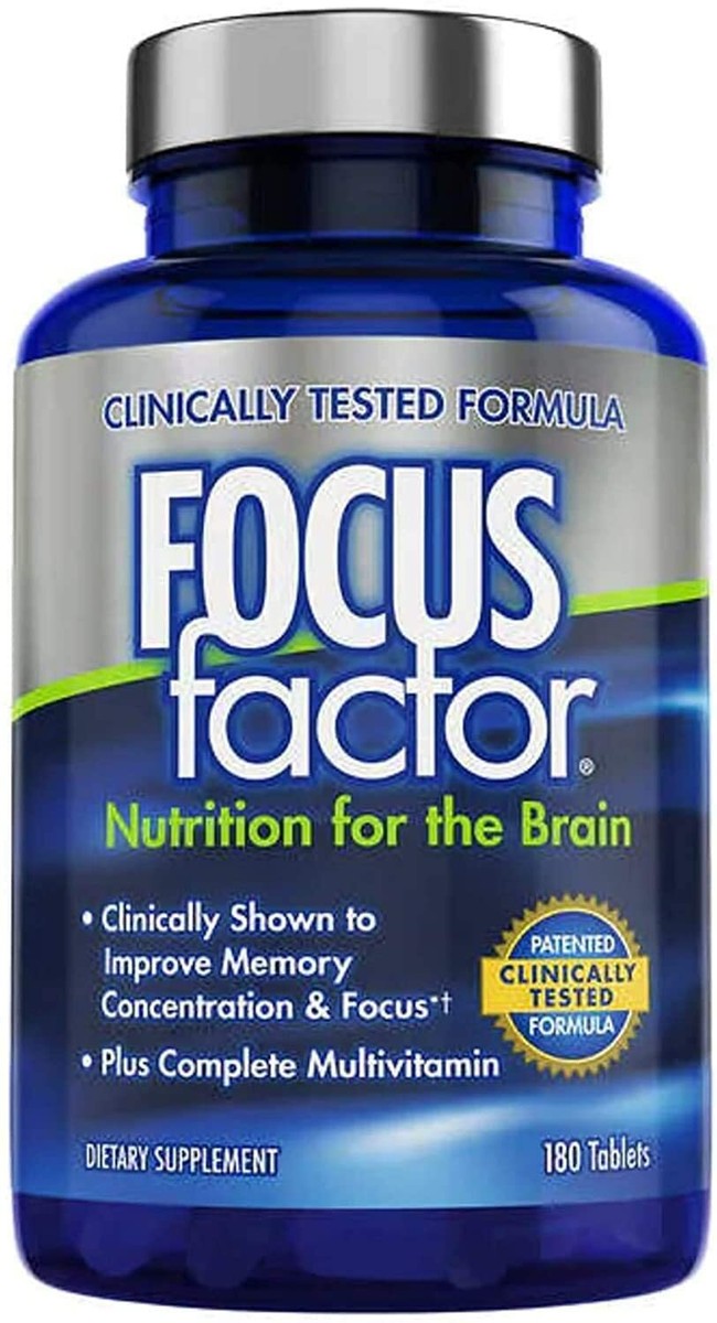 Focus Factor Brain Supplement Multivitamin Improve Memory