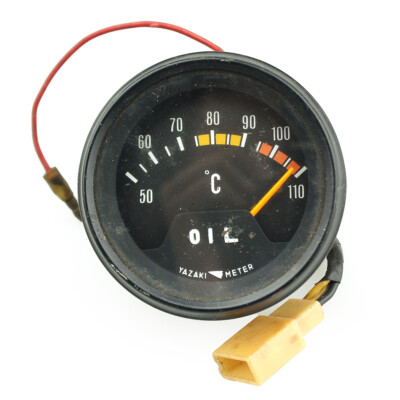 Yazaki Oil Temperature Gauge Cluster 50 – 110 NOS | eBay