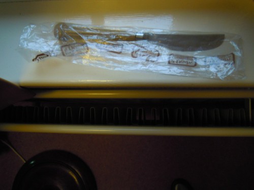 SINGLE DENBY CUTLERY **PALE BEIGE** DINNER KNIFE STILL SEALED EXCELLENT COND - Picture 2 of 2
