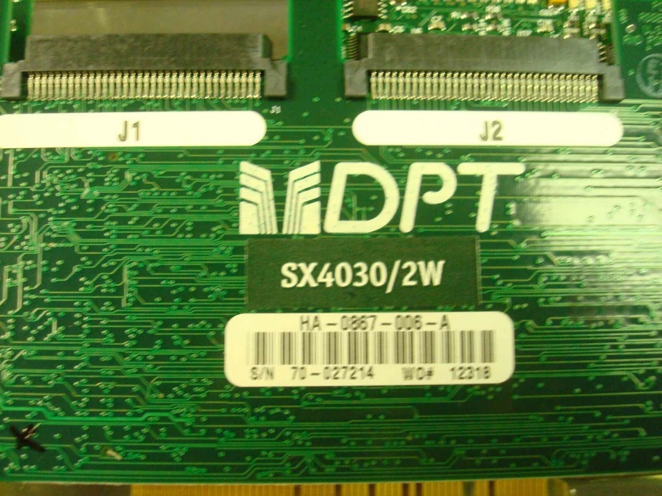 ADAPTEC DPT  CACHING PM3334W PCI SCSI 68PIN RAID & SX4030/2W & SM4000/4 3CHANNEL - Image 4 of 4