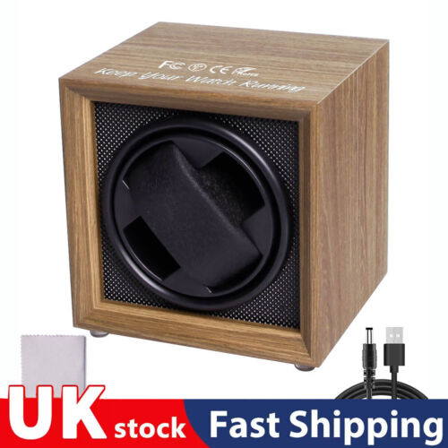 Single Automatic Watch Winder Extremely Silent Motor Watch Rotating Box