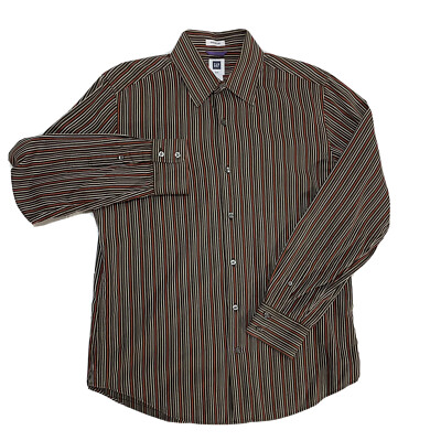gap mens dress shirt Amazon.com: GAP Mens Long Sleeve Oxford Blue Track Stripe XS : Clothing, Shoes & Jewelry