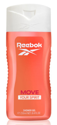 Reebok Move Your Spirit erfrischendes Duschgel 250 ml vegan NEU