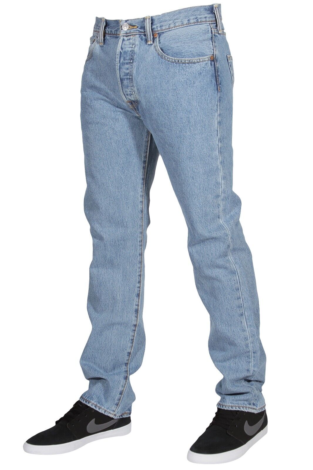 Levi's Men's 501 Original Fit Jeans Straight Leg Button