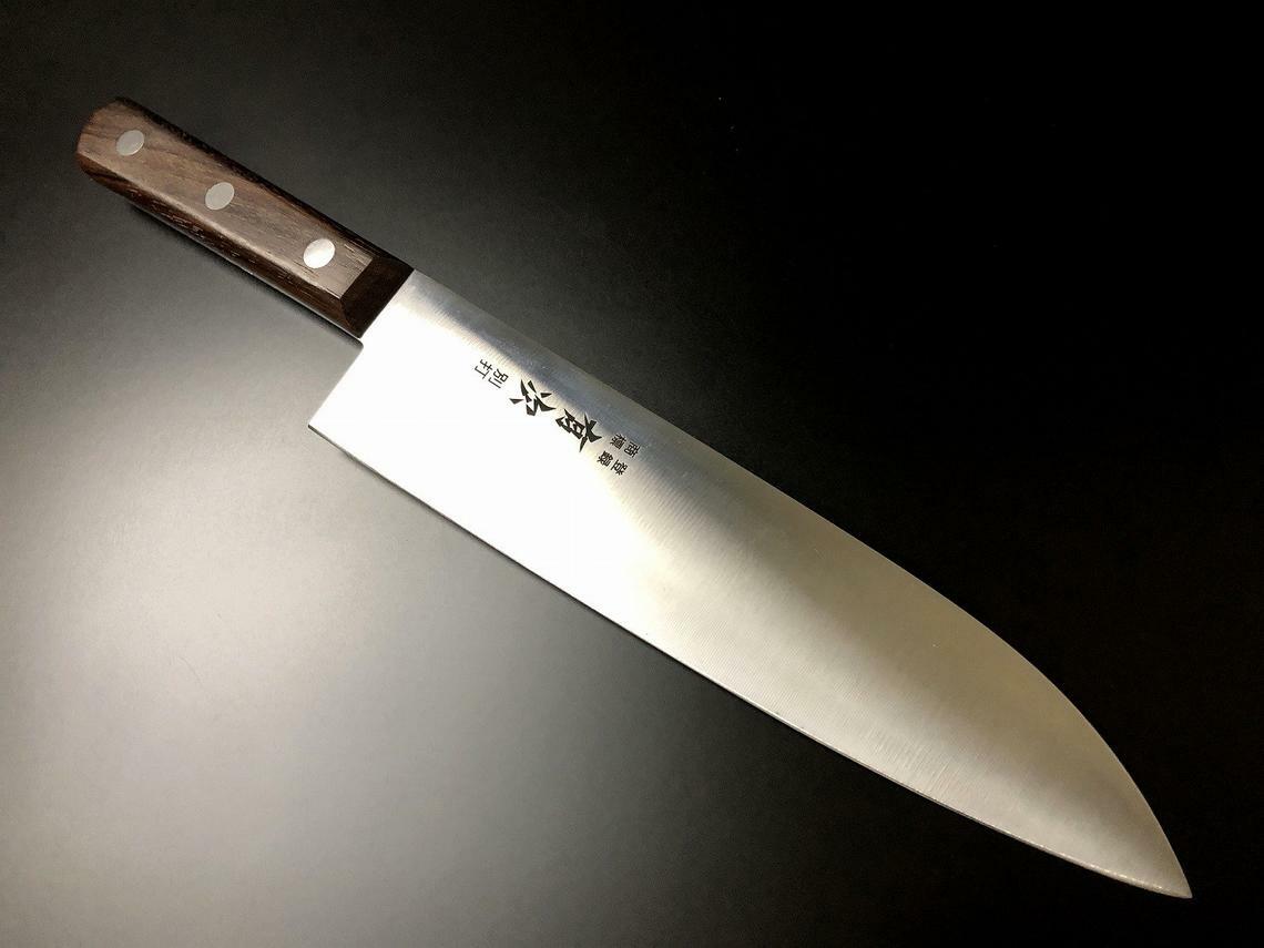 Japanese Chef's Knife Aritsugu Carbon Steel Gyuto Kitchen 195mm