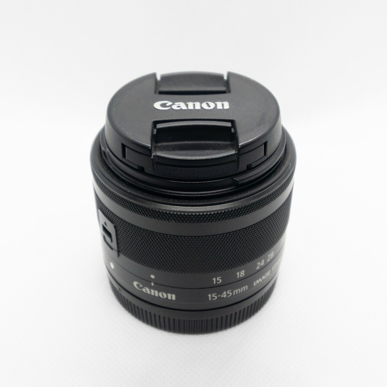 Objetivo Canon 15-45mm EF-M IS-STM F/3.5-6.3 Para EOS M/M100 Color Negro USADO