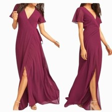 NEW Show Me Your MuMu Noelle Flutter Wrap Dress