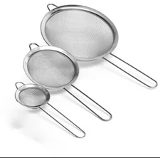 3 pas kitchenware Removing Tool wire mesh ladle oil filter spoon