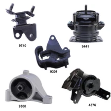 Engine & Automatic Trans Mounts 5PCS for Honda Ridgeline 08-06; Hydraulic Parts