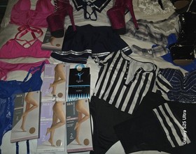 LOT OF SEXY LINGERIE, OUTFITS,EXOTIC DANCER, STRIPPER DRESSES NEW FREE SHIP