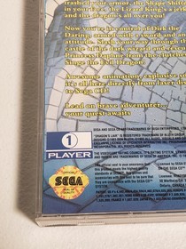 DRAGON'S LAIR (&nbsp;Sega CD 1994)  Complete - Case, Disc, Manual, Sponge
