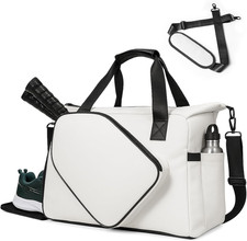 Professional Pickleball Tote Bag with Shoe Compartment and Paddle Storage